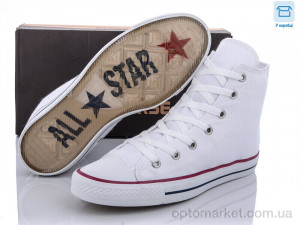 Кеди чоловічі A9166-2 C.nverse білий  оптом от Optomarket