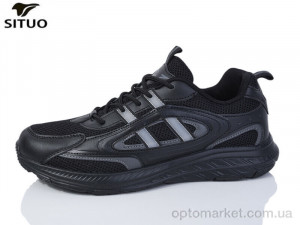 Купить Кросівки чоловічі A9703-1 Situo чорний