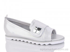 Купить Босоніжки жіночі A996-2 silver Башили срібний