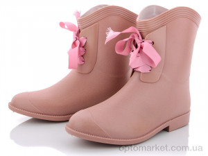 Купить Гумове взуття жіночі AB01 pink Class Shoes рожевий