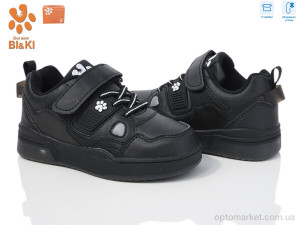 Кросівки дитячі AB01336K Bi&Ki чорний  оптом от Optomarket