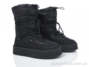 Купить Дутики жіночі AB023-1 Girnaive чорний