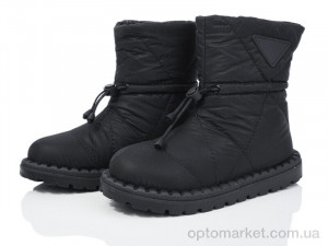 Купить Дутики жіночі AB032-1 Girnaive чорний