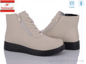 Купить Черевики жіночі AB18-5 Saimaoji бежевий