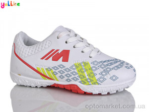 Купить Футбольне взуття дитячі AC25-3 (31-36) Yalike білий