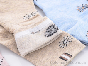 Шкарпетки жіночі AD005 mix Золото мікс  оптом от Optomarket