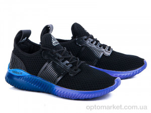 Купить Кросівки чоловічі AD41 черно-фиолетовый Class Shoes чорний