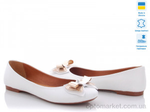 Купить Балетки жіночі AE96 білий A.Dama білий