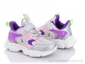 Купить Кросівки дитячі AED5365P Alemy Kids срібний