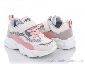 Купить Кросівки дитячі AED5383E Alemy Kids бежевий