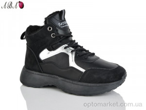 Купить Кросівки жіночі AG81-1 Aba чорний