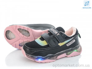 Купить Кросівки дитячі ALB031-1 LED FZD чорний