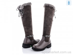 Купить Чоботи дитячі ALR01-4A Lilin shoes коричневий