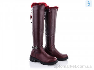 Купить Чоботи дитячі ALR01-6 Lilin shoes бордовий