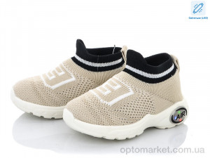 Купить Кросівки дитячі AW967-7 LED Bimigi бежевий