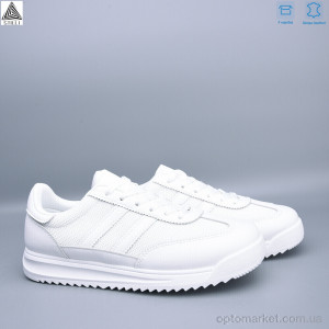 Кросівки жіночі AX50-1 шкіра Stilli білий оптом от Optomarket