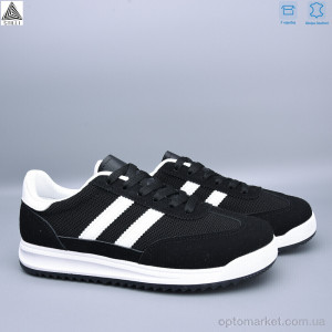 Кросівки жіночі AX50-5 шкіра Stilli чорний оптом от Optomarket