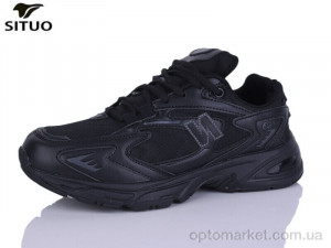 Купить Кросівки жіночі B003-1 Situo чорний