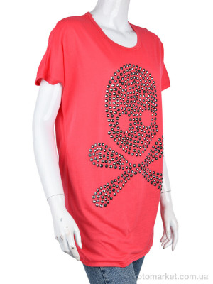 Купить Футболка жіночі B0115-1 (10946) pink DuDuBoBo рожевий