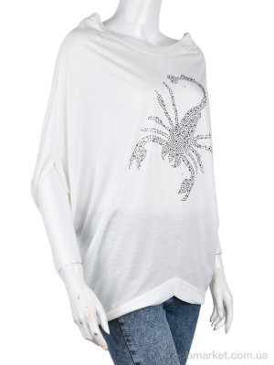 Купить Футболка жіночі B0116-1 (10949) white DuDuBoBo білий