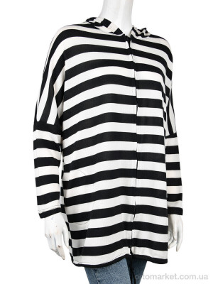 Купить Кофта жіночі B0123-1 (10987) black-white DuDuBoBo білий
