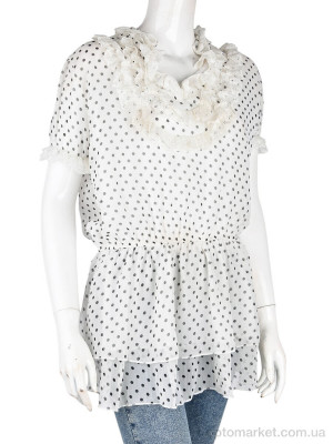 Купить Блуза жіночі B0124-1 (10991) white DuDuBoBo білий