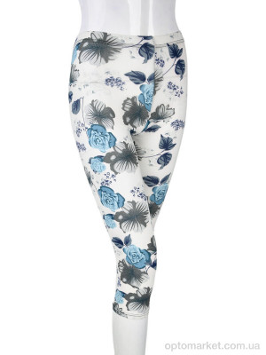 Купить Бриджі жіночі B0125-2 (10996) blue DuDuBoBo білий