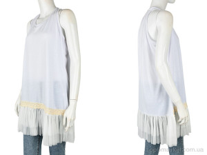 Сукня жіночі B0134-3 (11260) white-beige DuDuBoBo білий  оптом от Optomarket