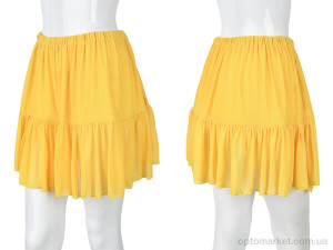 Спідниця жіночі B0137-4 (11274) yellow DuDuBoBo жовтий  оптом от Optomarket