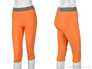 Бриджі жіночі B0139-2 (11306) orange DuDuBoBo помаранчевий  оптом от Optomarket