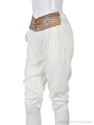 Купить Бриджі жіночі B0147-2 (11376) white DuDuBoBo білий