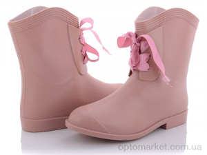 Купить Гумове взуття жіночі B02 pink Class Shoes рожевий