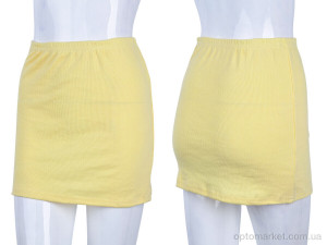 Спідниця жіночі B025-10 yellow (10674) DuoDuoBoBo жовтий  оптом от Optomarket
