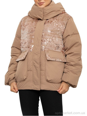 Купить Куртка жіночі B026 (11960) beige Yanpai бежевий