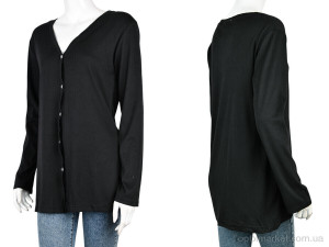 Кофта жіночі B027-2 black (10682) DuoDuoBoBo чорний оптом от Optomarket