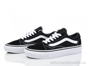 Кеди жіночі B0281 V.ns чорний  оптом от Optomarket