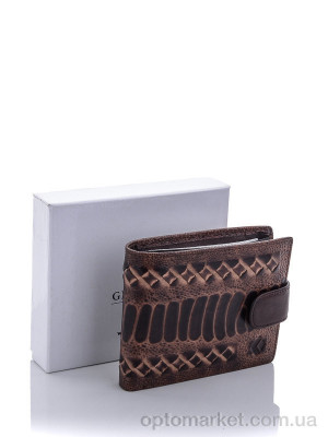 Купить Гаманець чоловічі B029-801 brown Glamorta коричневий