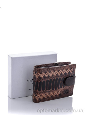Купить Гаманець чоловічі B029-896 brown Glamorta коричневий