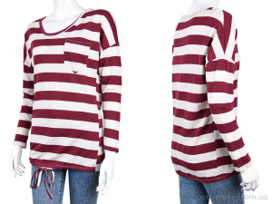 Кофта жіночі B088-1 bordo (10695) DuoDuoBoBo бордовий  оптом от Optomarket