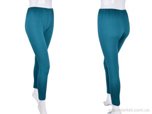 Лосини жіночі B098-3 green (10765) DuoDuoBoBo зелений оптом от Optomarket