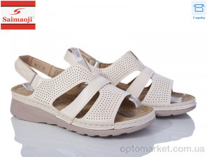Купить Босоніжки жіночі B1-5 Saimaoji бежевий