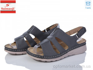 Купить Босоніжки жіночі B1-7 Saimaoji сірий