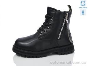 Купить Черевики дитячі B102 шкіра Girnaive чорний