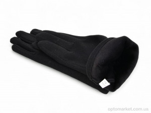 Рукавички жіночі B11-89 black Number one чорний  оптом от Optomarket