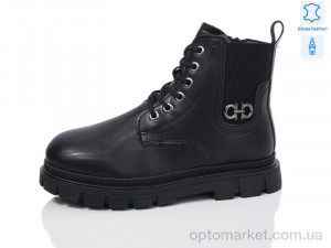 Купить Черевики дитячі B112 шкіра Girnaive чорний