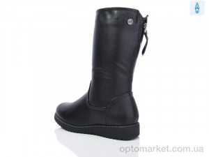 Чоботи жіночі B12 Nayasitun чорний  оптом от Optomarket