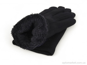 Рукавички жіночі B151-61 black Number one чорний  оптом от Optomarket
