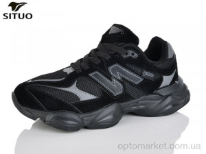 Купить Кросівки жіночі B160-1 Situo чорний