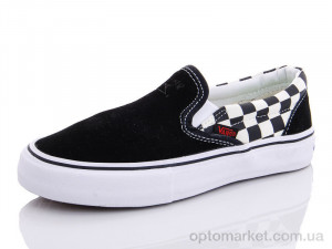 Купить Сліпони жіночі B1653 black V-ans чорний