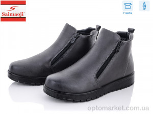Купить Черевики жіночі B17-7 Saimaoji сірий